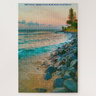 Birthday Greetings Burleigh Australia Jigsaw Puzzle