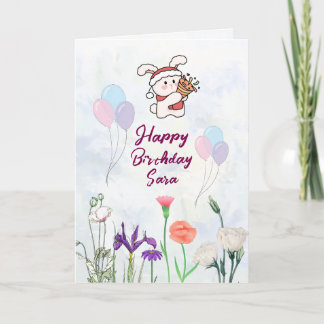 Birthday Greetings Card 