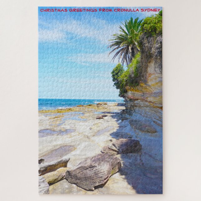 Birthday Greetings Cronulla Sydney Jigsaw Puzzle (Vertical)