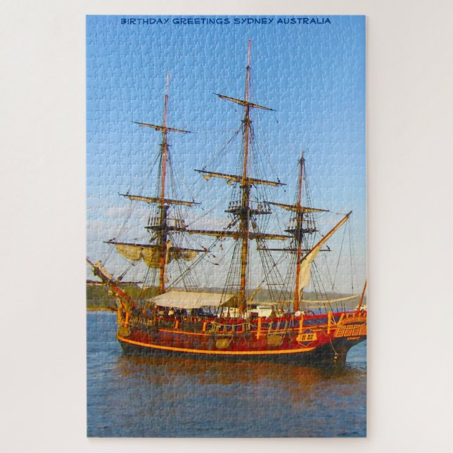 Birthday Greetings from Sydney Jigsaw Puzzle (Vertical)