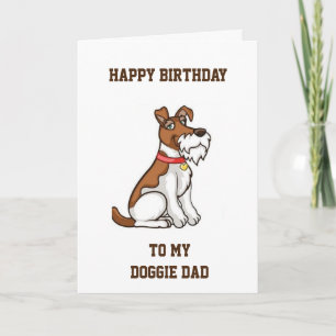 BIRTHDAY GREETINGS "FROM YOUR DOGGIE" CARD