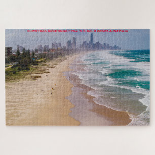 Birthday Greetings Gold Coast Queensland Australia Jigsaw Puzzle
