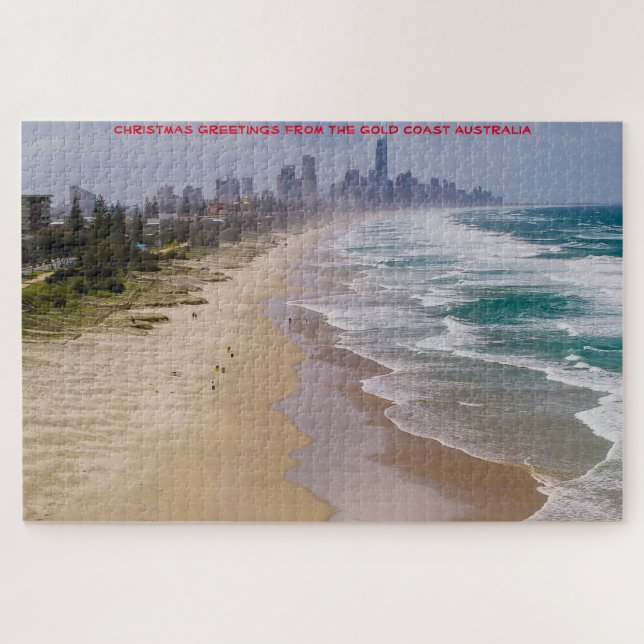 Birthday Greetings Gold Coast Queensland Australia Jigsaw Puzzle (Horizontal)