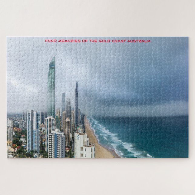 Birthday Greetings Gold Coast Queensland Australia Jigsaw Puzzle (Horizontal)