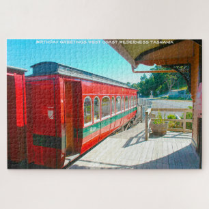 Birthday Greetings West Coast Wilderness Tasmania Jigsaw Puzzle