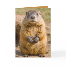Birthday Groundhog Wearing Handcuffs