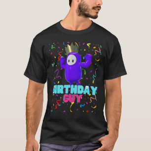 Birthday Guy Fun Popular Video Game Theme Birthday T-Shirt