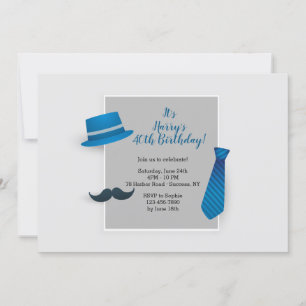 Birthday Guy Invitation