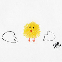 Birthday - Happy Hatch Day (Chick) Card