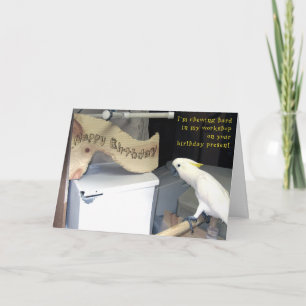 Birthday Hardwork Card