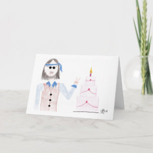 Birthday - Hippie Birthday - Card