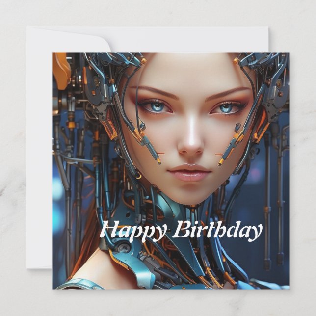 Birthday Holiday Card (Front)