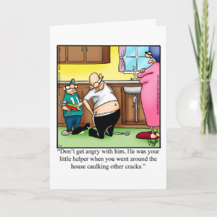 Birthday Humour Greeting Card For Dad