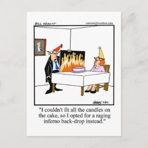 Birthday Humour Postcard "Spectickles"