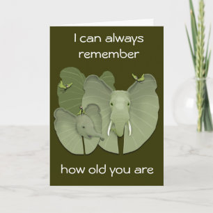 Birthday - Humourous Card