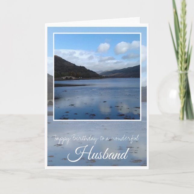 Birthday Husband, Inveraray, Scotland Card (Front)