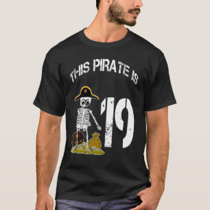 Birthday  idea for boys  skeleton pirate 1 T-Shirt