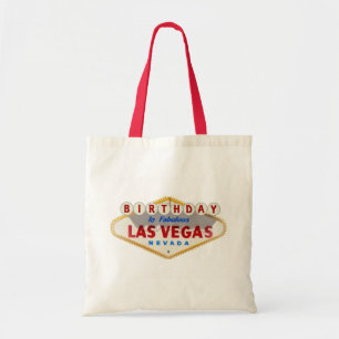 BIRTHDAY In Fabulous Las Vegas Tote Bag