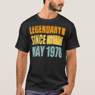 Birthday In May 1978 T-Shirt