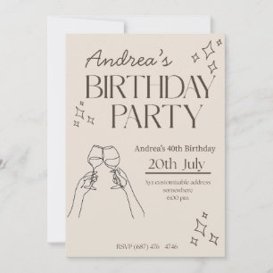Birthday invitation