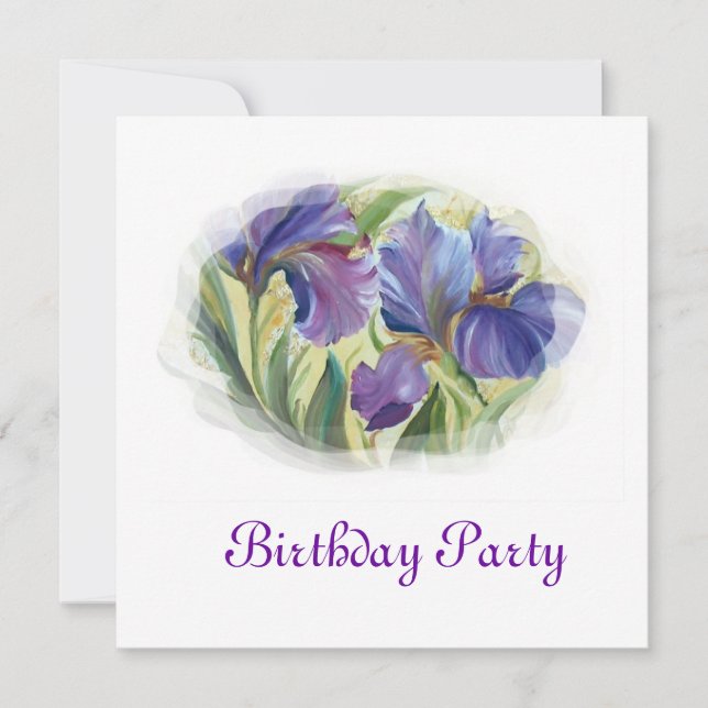 Birthday invitation (Front)