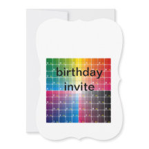birthday invitation