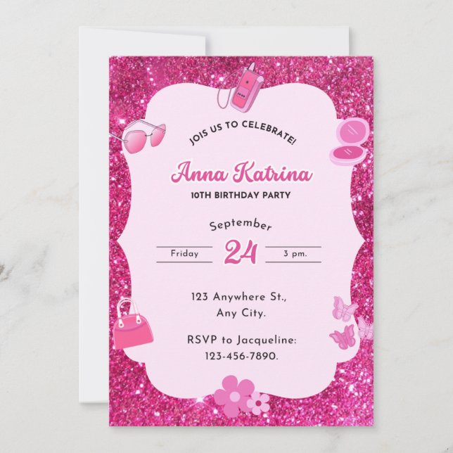 birthday invitation (Front)