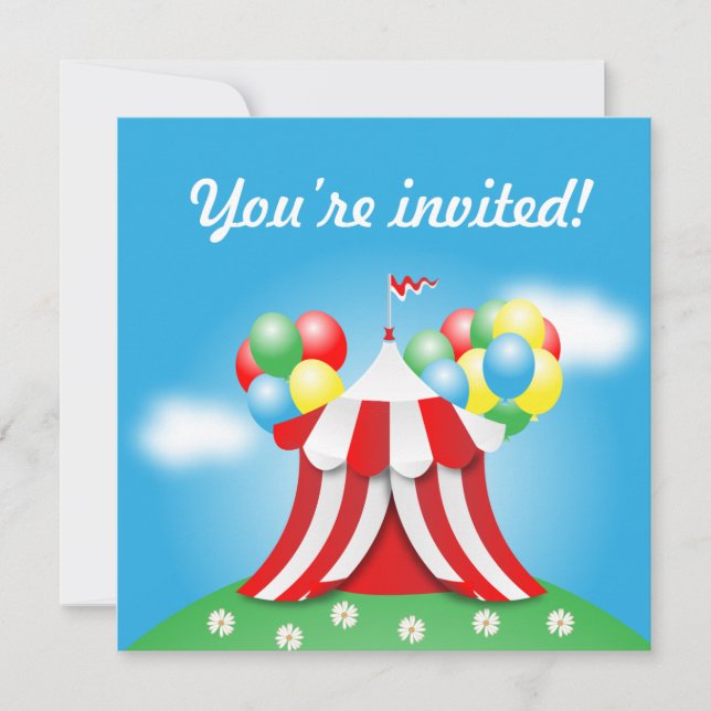 Birthday invitation (Front)