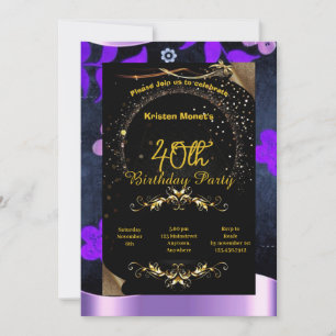 Birthday invitation
