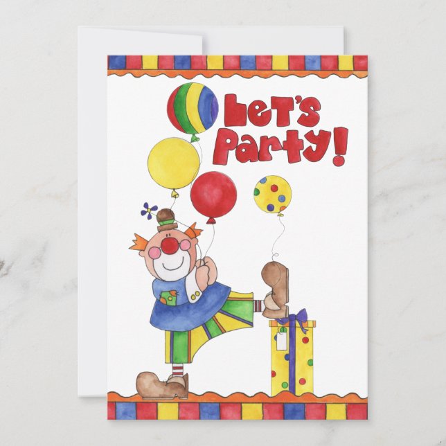 Birthday Invitation (Front)