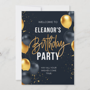 birthday invitation