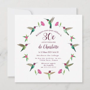 Birthday Invitation Card