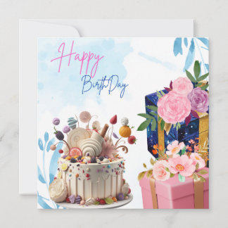 Birthday Invitation Card