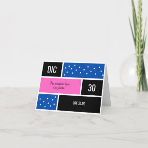 Birthday invitation Card