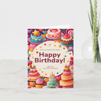 BIRTHDAY INVITATION CARD