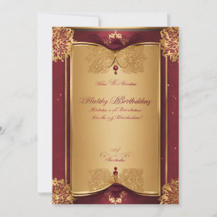 birthday invitation card
