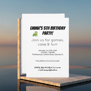 Birthday Invitation Card   1st Birthday Bash