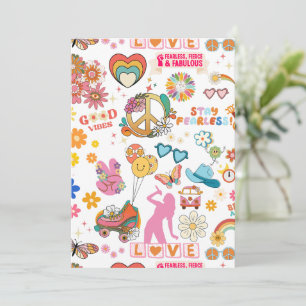 Birthday Invitation for Girls: Swiftie-inspired