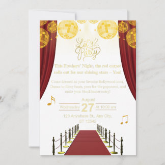 Birthday Invitation Minimal Elegant Modern Design