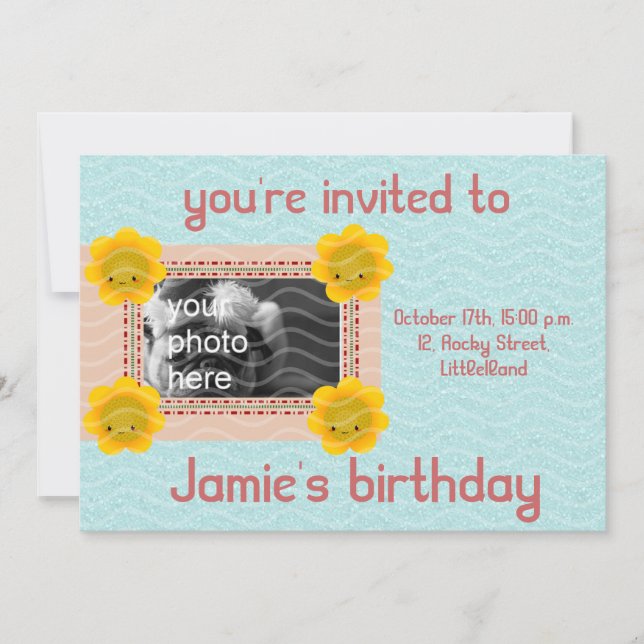 birthday invitation party (Front)