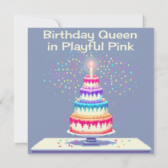 BIRTHDAY INVITATON CARD (Front)