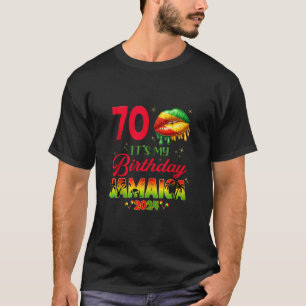 Birthday Jamaica Girl 30th 50th Party Outfit Match T-Shirt