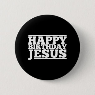 Birthday Jesus Christmas 6 Cm Round Badge