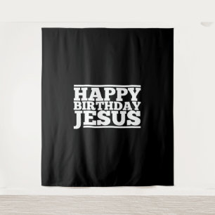 Birthday Jesus Christmas Tapestry