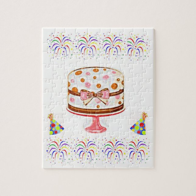 Birthday Jigsaw Puzzle (Vertical)