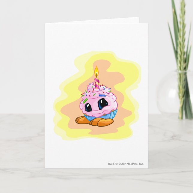 Birthday JubJub Card (Front)