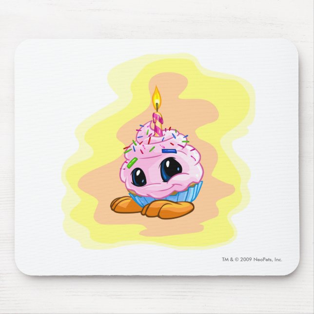 Birthday JubJub Mouse Mat (Front)