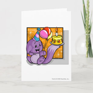 Birthday Kacheek Card
