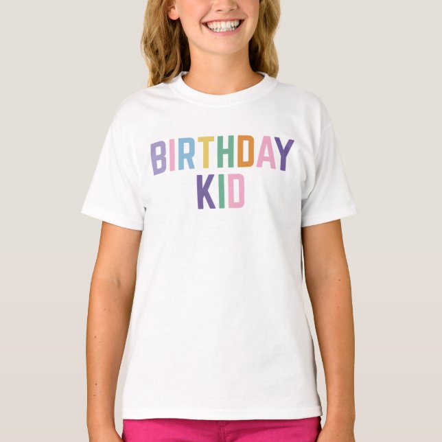 BIRTHDAY KID T-Shirt (Front)
