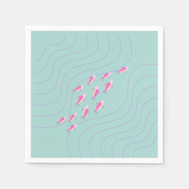 Birthday kids napkin (Front)